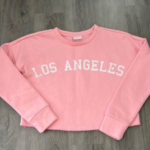 Los Angeles crop top. Size XS
